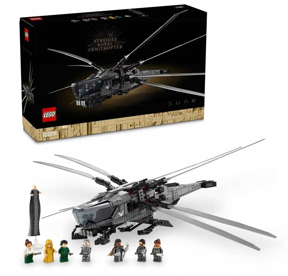 Lego Icons Duna Královský ornitoptér rodu Atreidů 10327