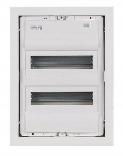 Rozdzielnia Rp 2X12 Pe+n P/t IP30 Drzwi Metalowe Biały Msf Nasielsk 2002-00