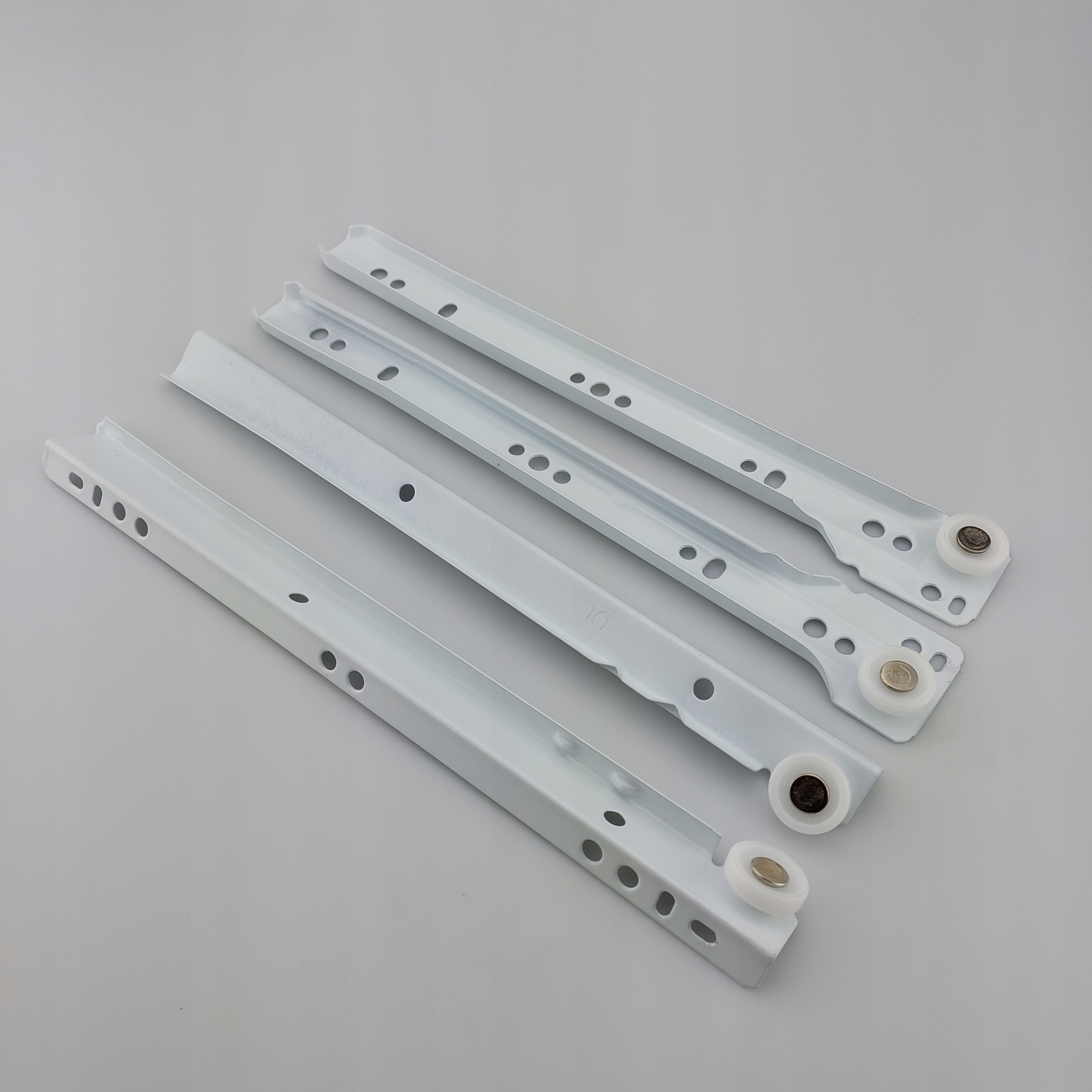 2x PROWADNICA ROLKOWA PROWADNICA MEBLOWA DO SZUFLAD DO MEBLI L-450mm Marka ATM