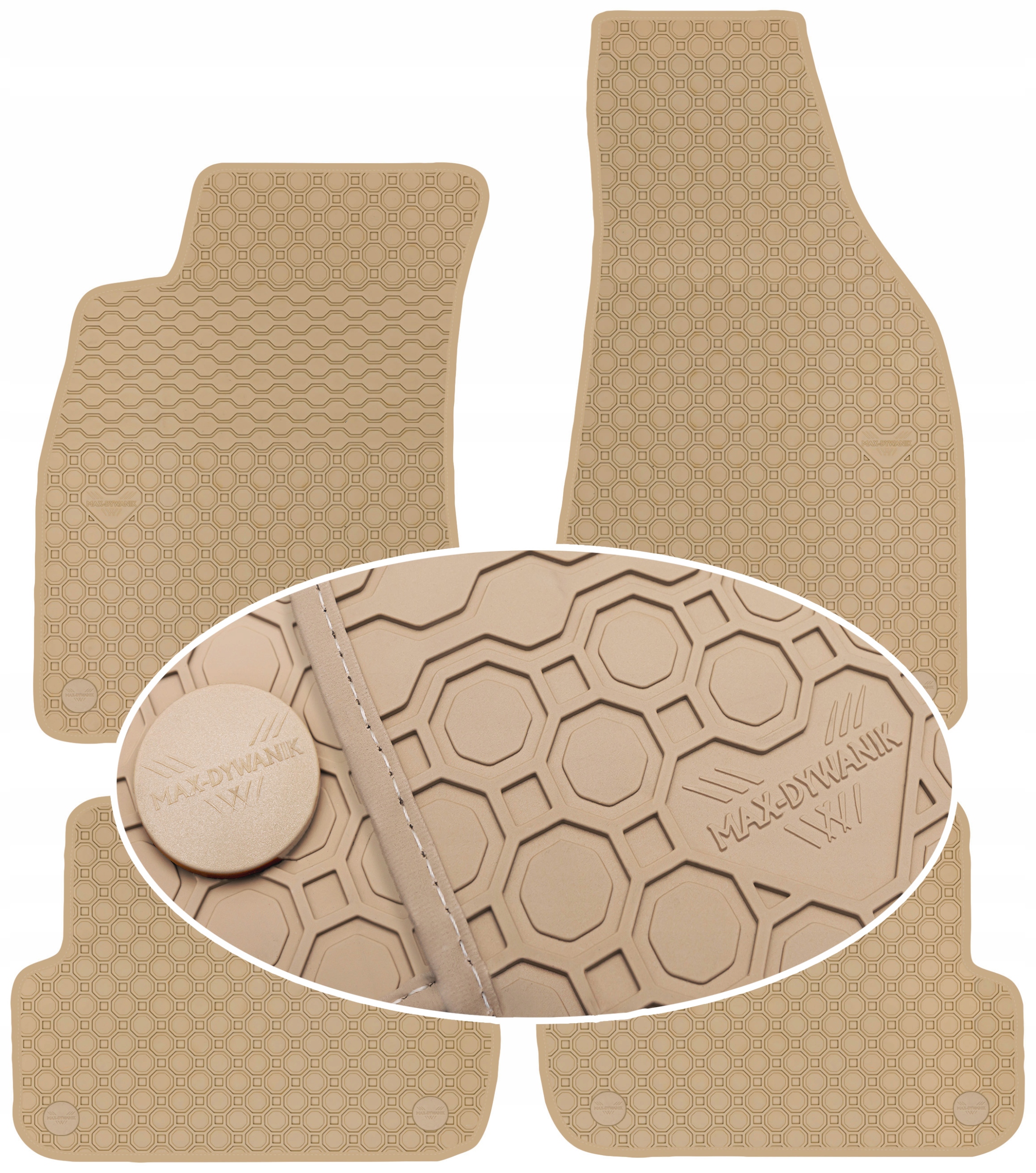 Seat Exeo 2008-2013 Koberečky Béžové