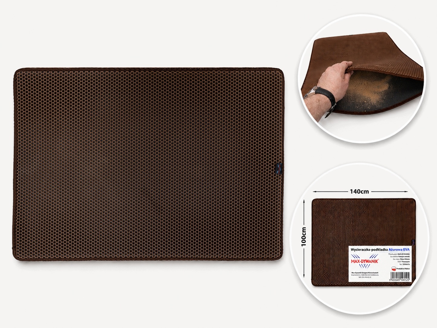 Podložka pod boty s otevíracím bokem pro snadné vyprazdňování Smart Pocket 100x140