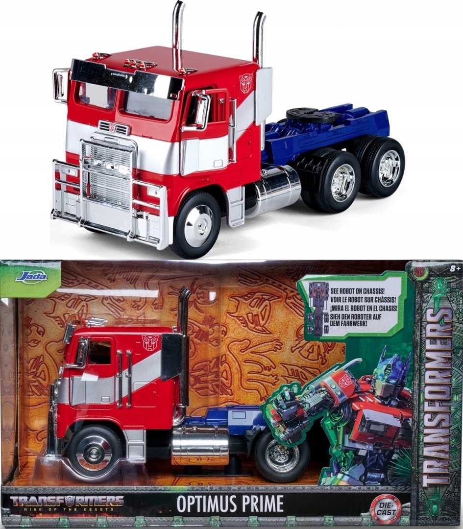 Optimus Prime Peterbilt Transformers 7 Jada 1:24