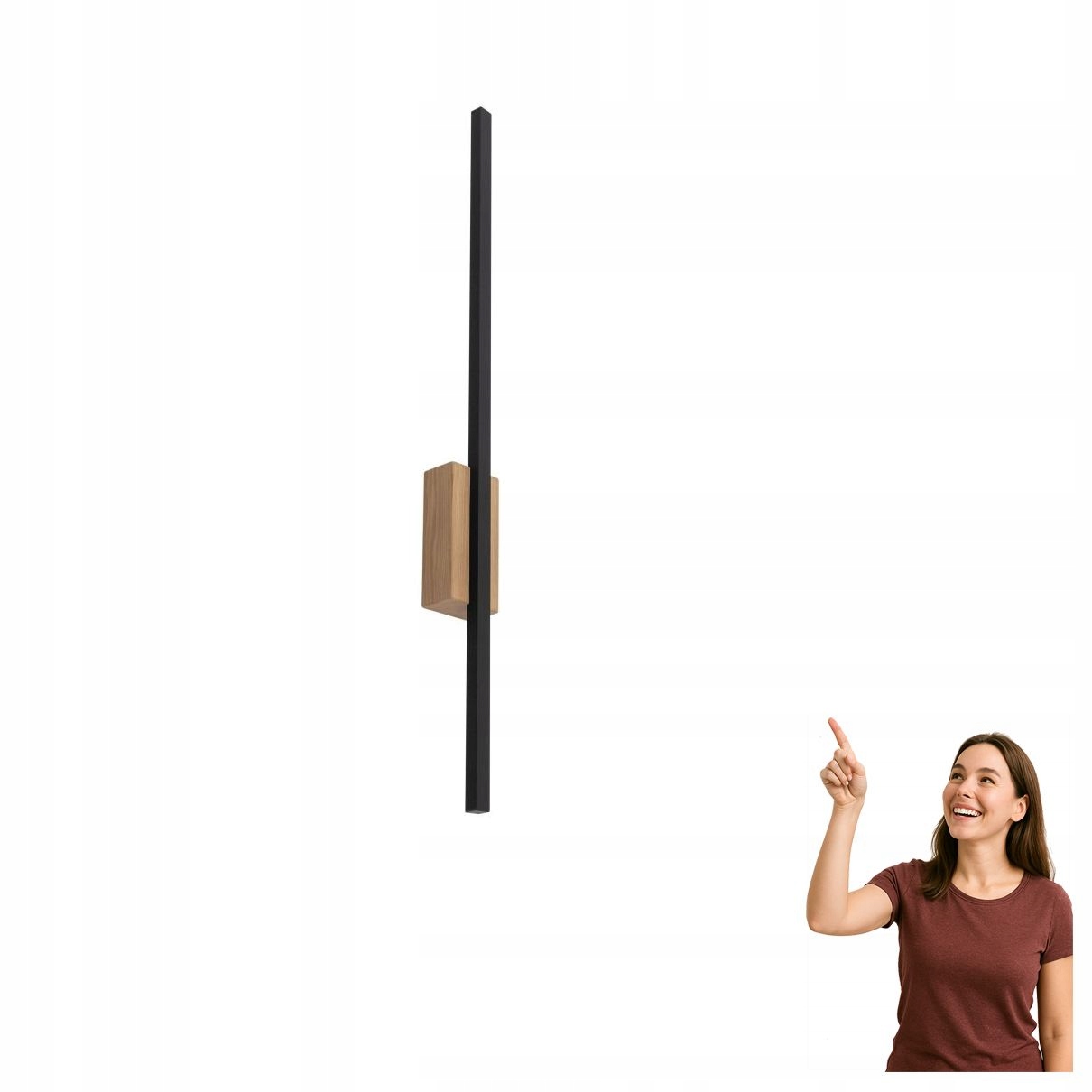 Led nástenná lampa 24W Flash Wood 6019 Tk Lighting