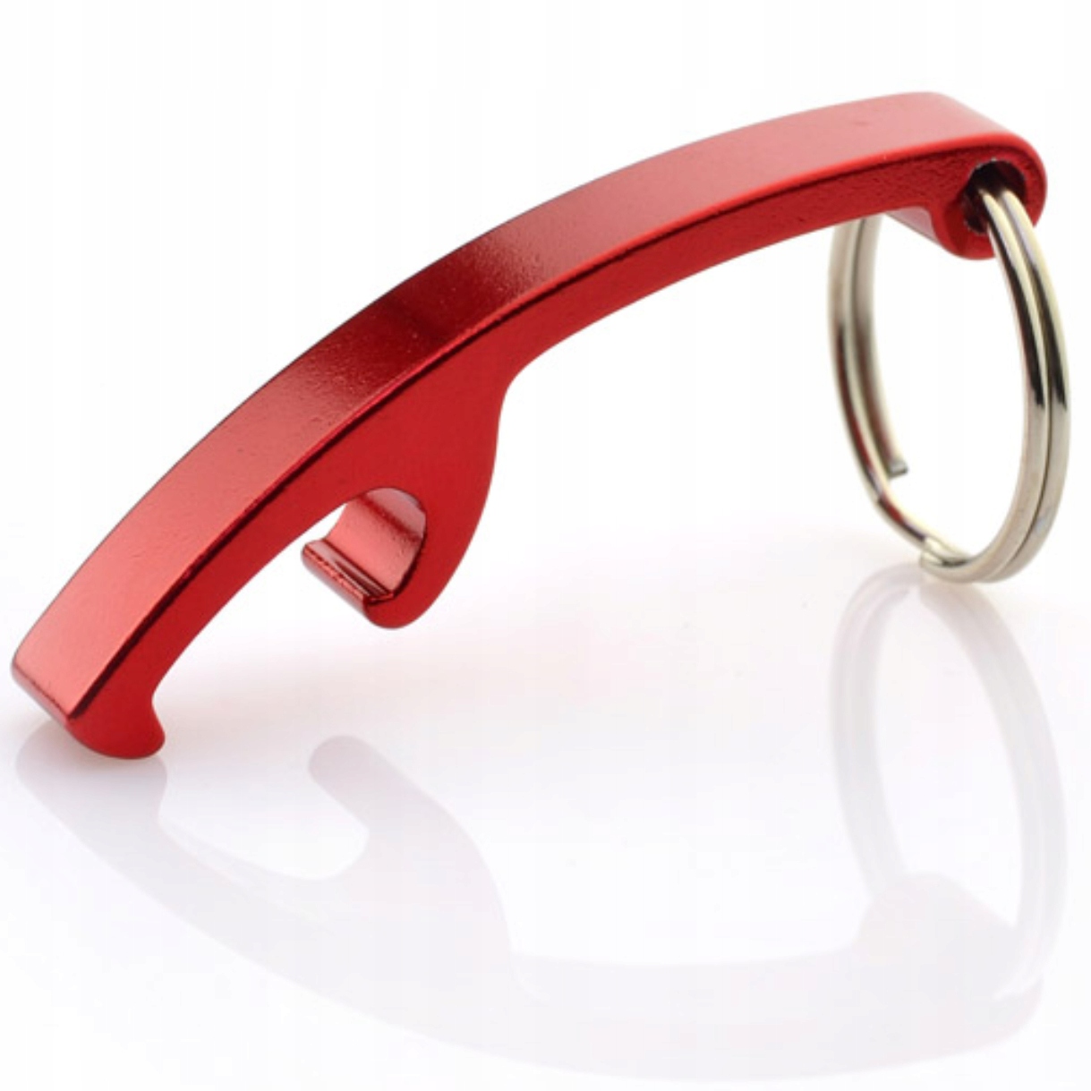 

Brelok Aluminiowy Z Otwieraczem czerwony Otwieracz