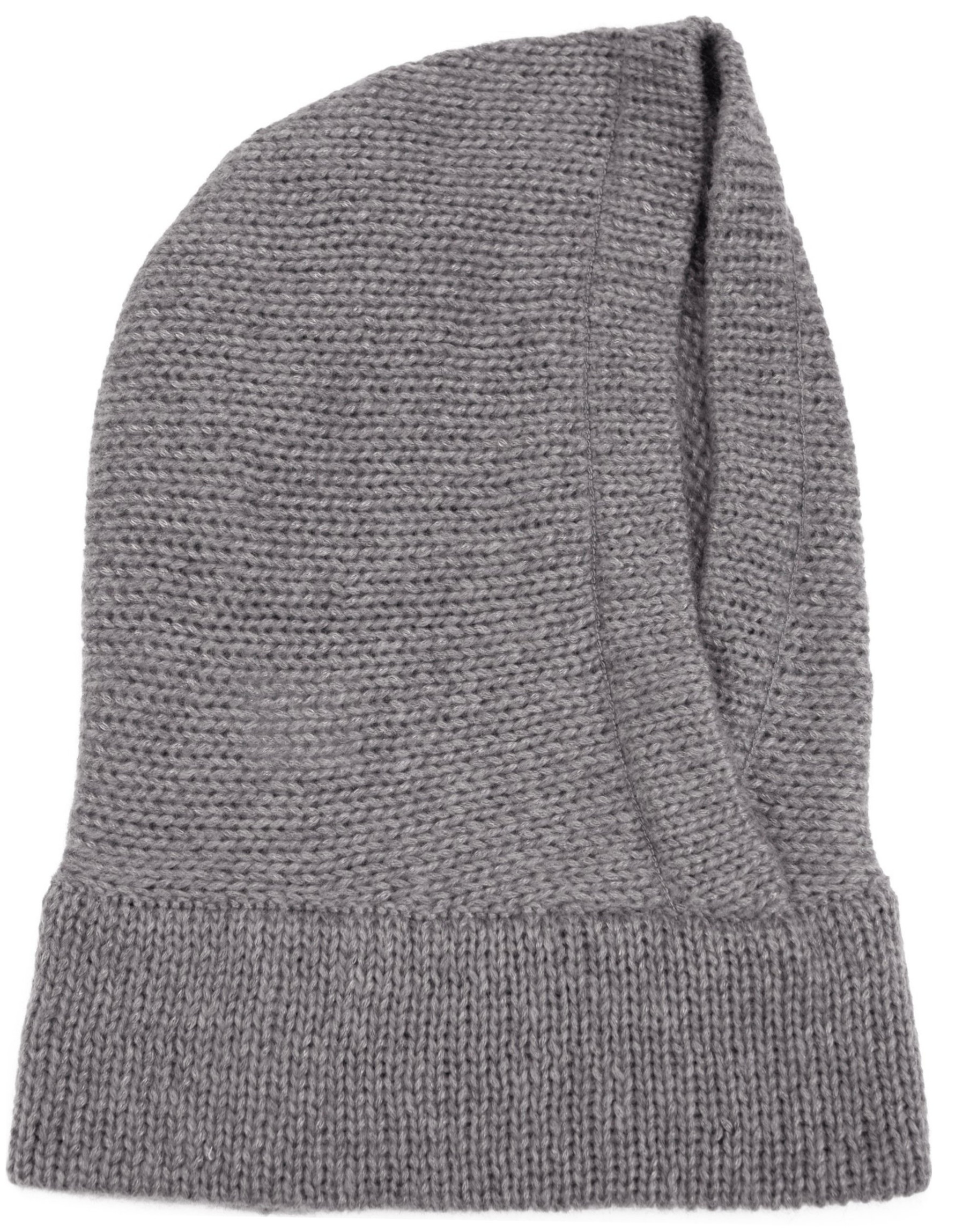 Dámská kukla Kopica kapuce místo čepice, polský merino šedá