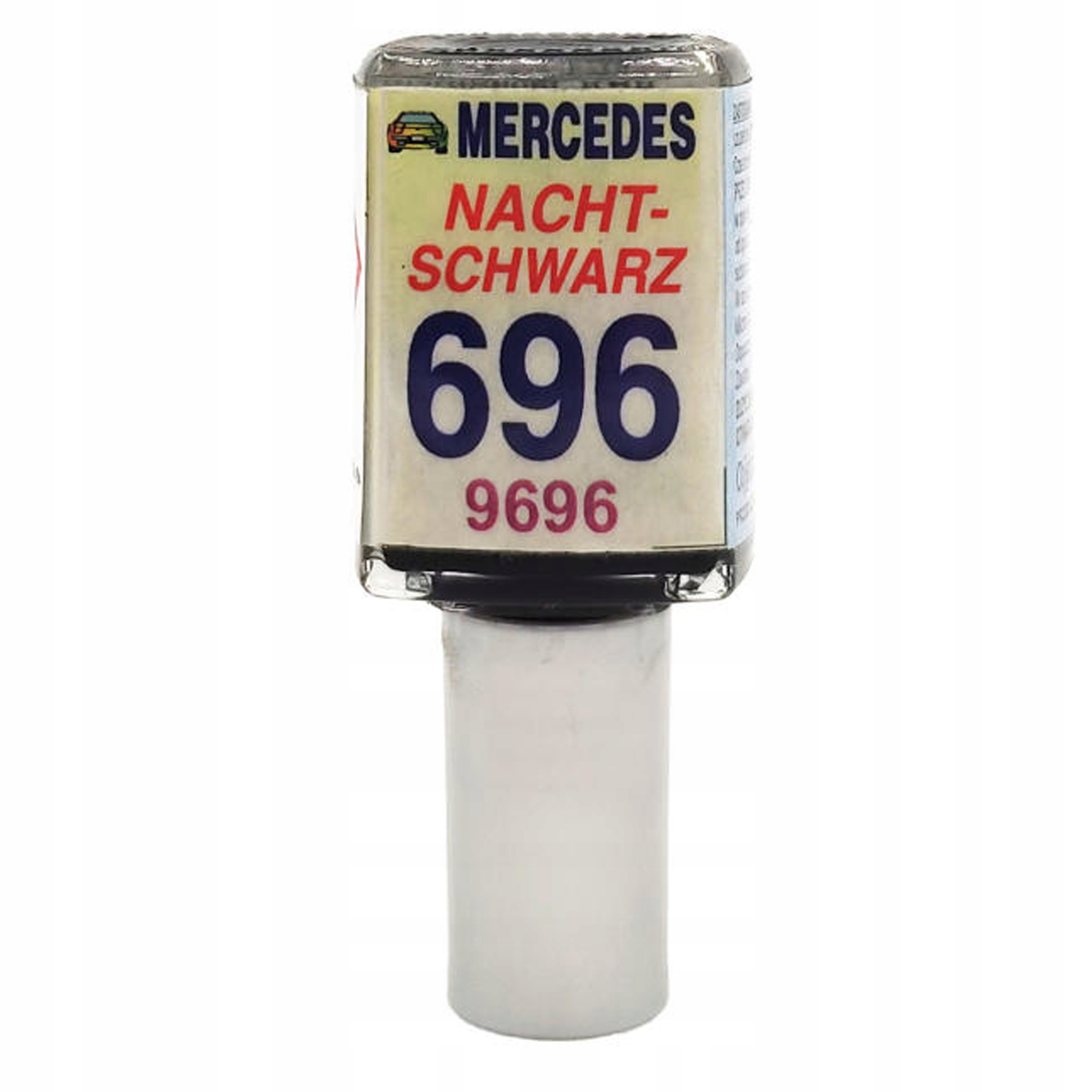 Zaprawka do rys 10ml MERCEDES 696 NACHTSCHWARZ