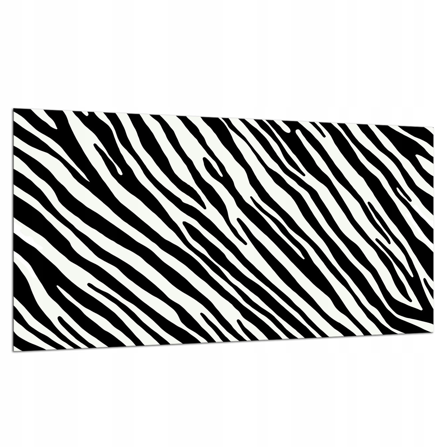 7v1 Skleněná Ochranná Deska Na Sporák 90x52 Zebra