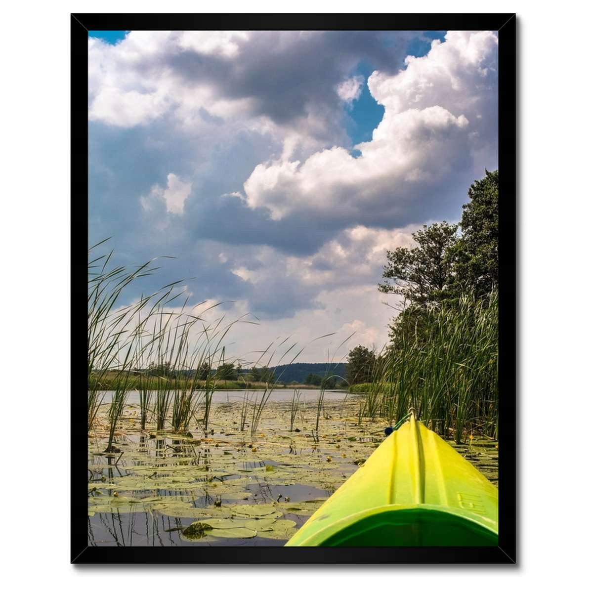 Plakáty v rámu 40x50 Kajakem po jezeře