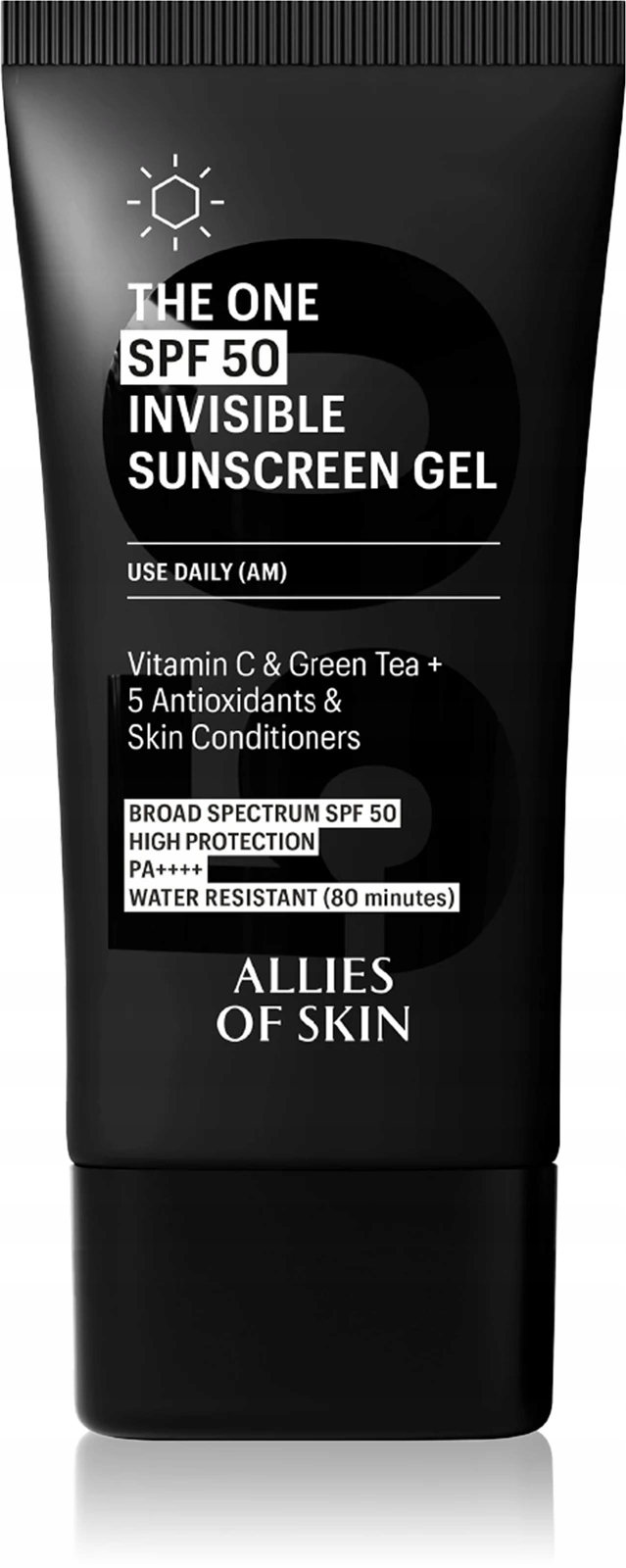 Allies Of Skin The One Spf 50 Invisible Sunscreen Gel Krem przeciwsłoneczny
