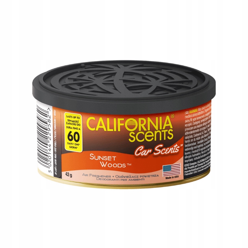 Car Scents Sunset Woods Zachód słońca w lesie