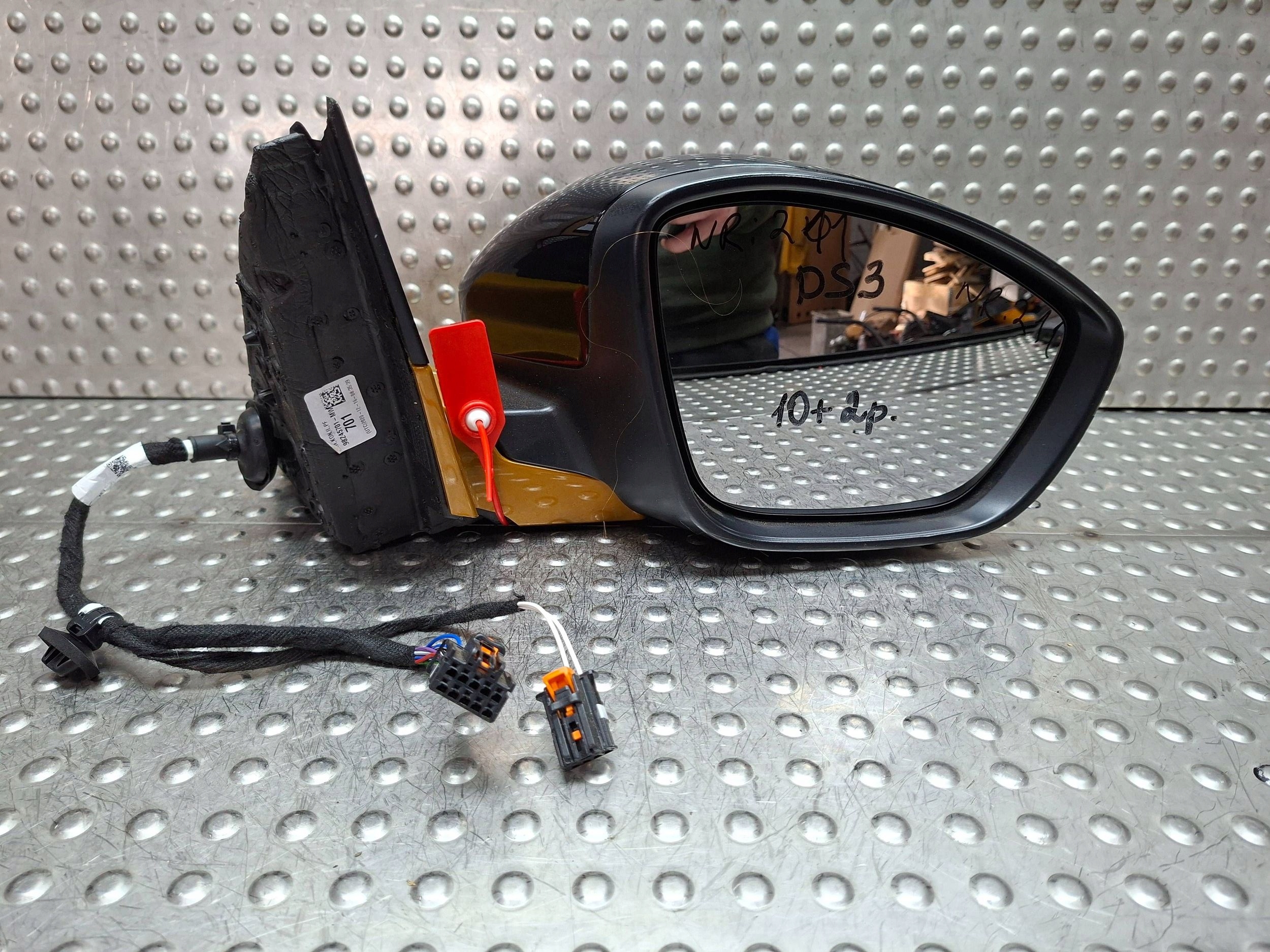 mirror exterior right 12 PIN 98245701 CITROEN DS3 CROSSBACK 2019