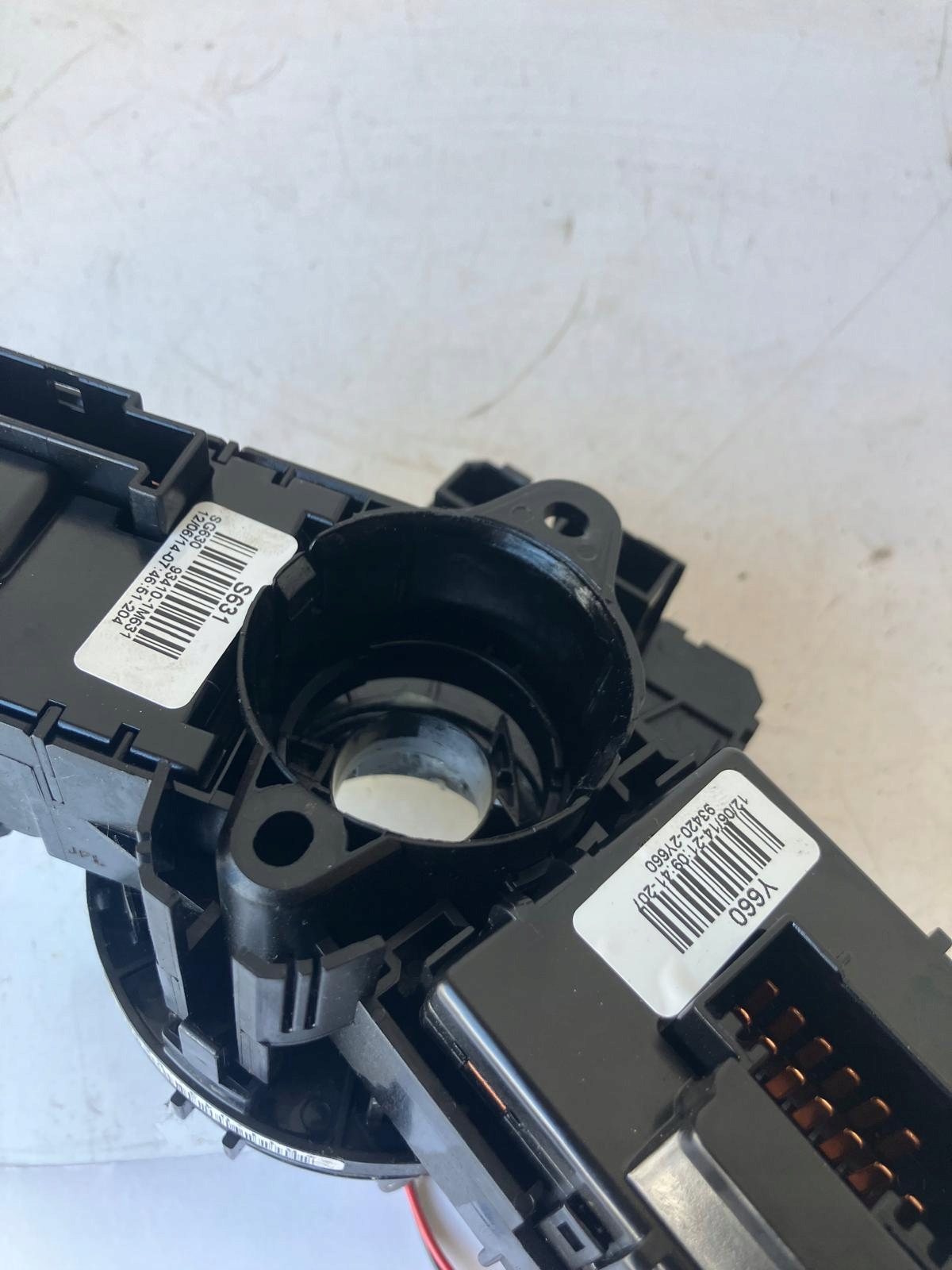 steering wheel levers and controls ring airbag KIA SPORTAGE III