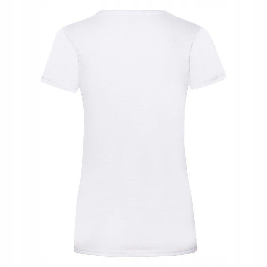 T-SHIRT KOSZULKA Top FRUIT GŁADKA VALUE BIAŁY XS Model VALUEWEIGHT
