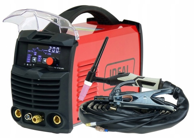 Invertorová svářečka Tig Ideal Tecno Tig 212 Pulse Led DC Tecnotig 230A