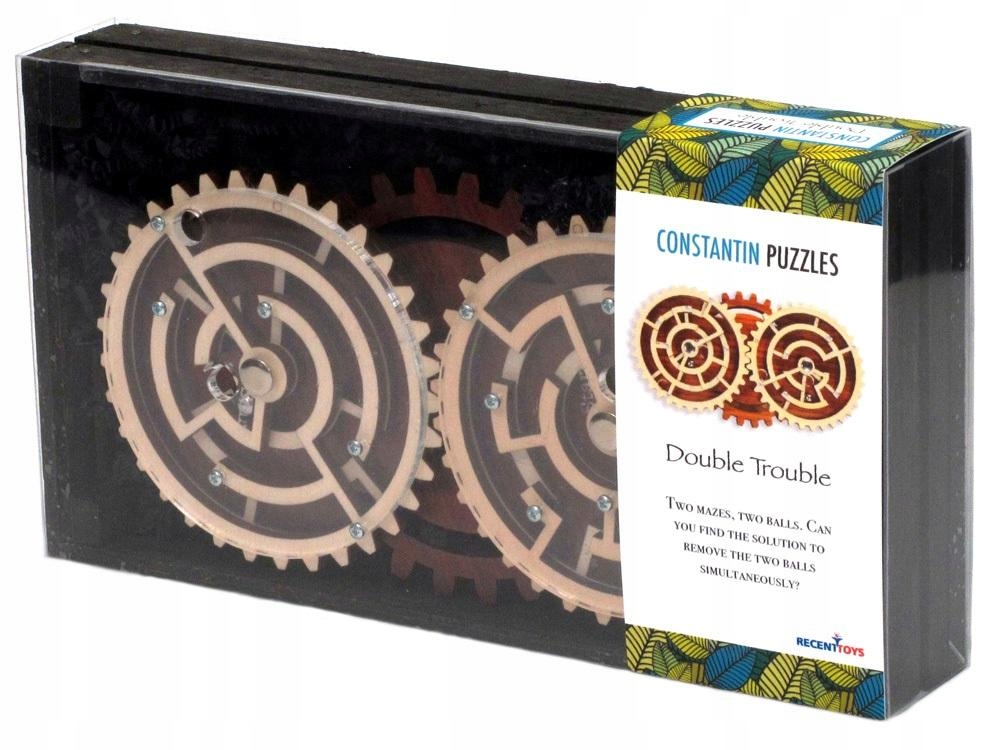 Gra Planszowa Dla Dzieci 6 Lat Double Trouble Układanka łamigłówka G3 Gra
