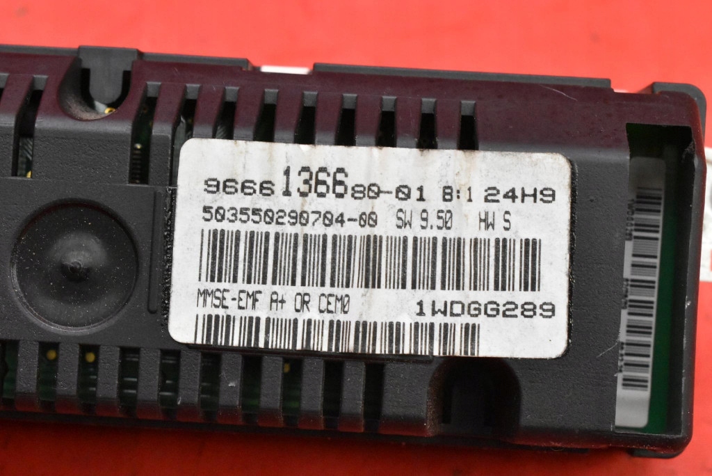 Schermo 9666136680 PEUGEOT 207 1 e LIFT 09-13