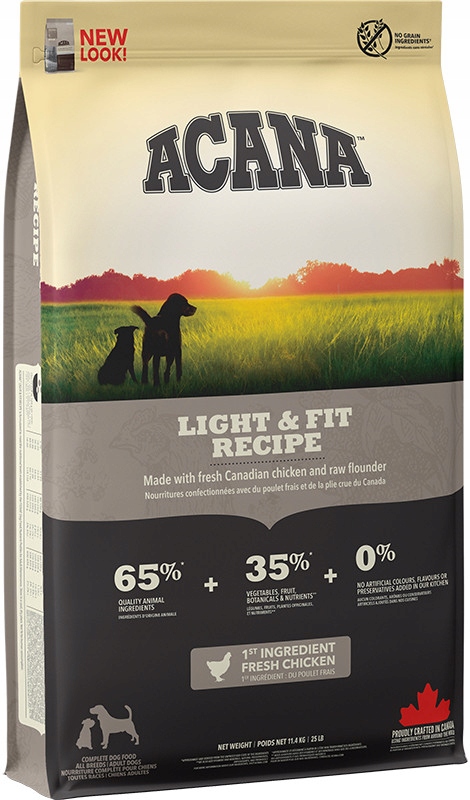 Acana Light & Fit Heritage 11,4kg