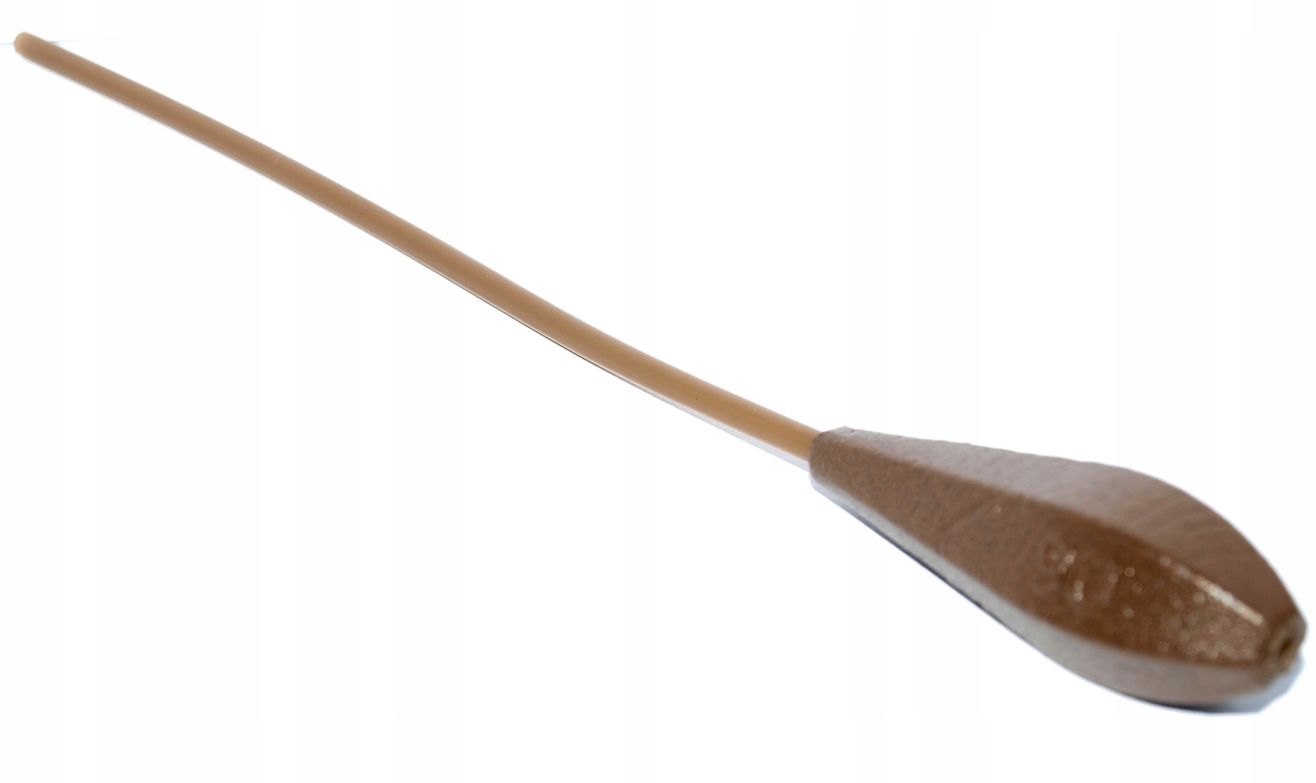 Ciężarek gruntowy z lotką 90g, karpiowy przelotowy, 20cm