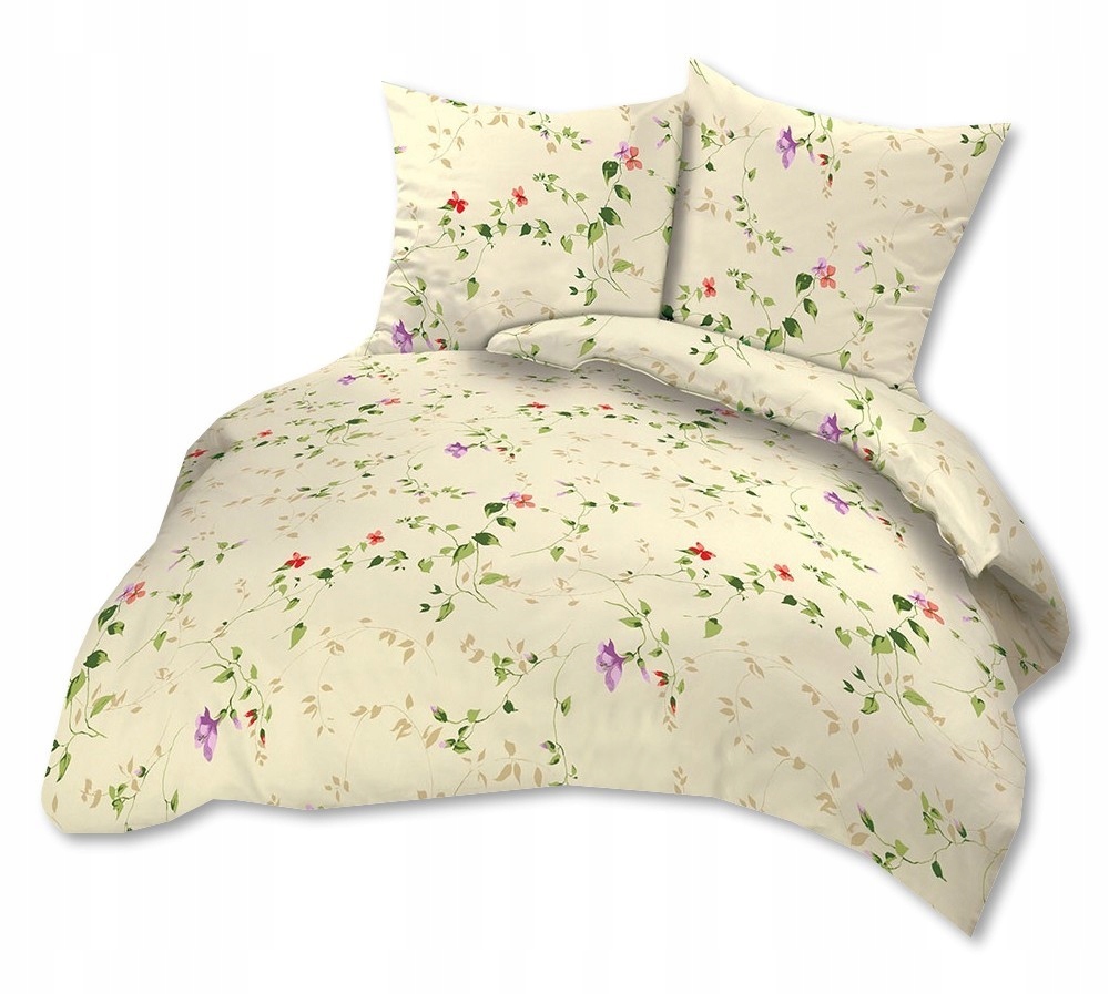 krepové povlečení 140x200 povlak na polštář 70x80 Polský Výrobce Frezie