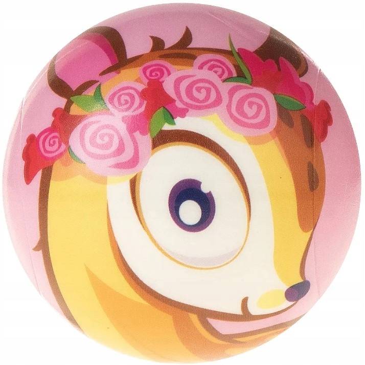 PIŁKA ZMYŁKA LEŚNA ZABAWA ZWIERZĘTA LEŚNE ZWIERZĄTKA SARENKA SARNA EPEE