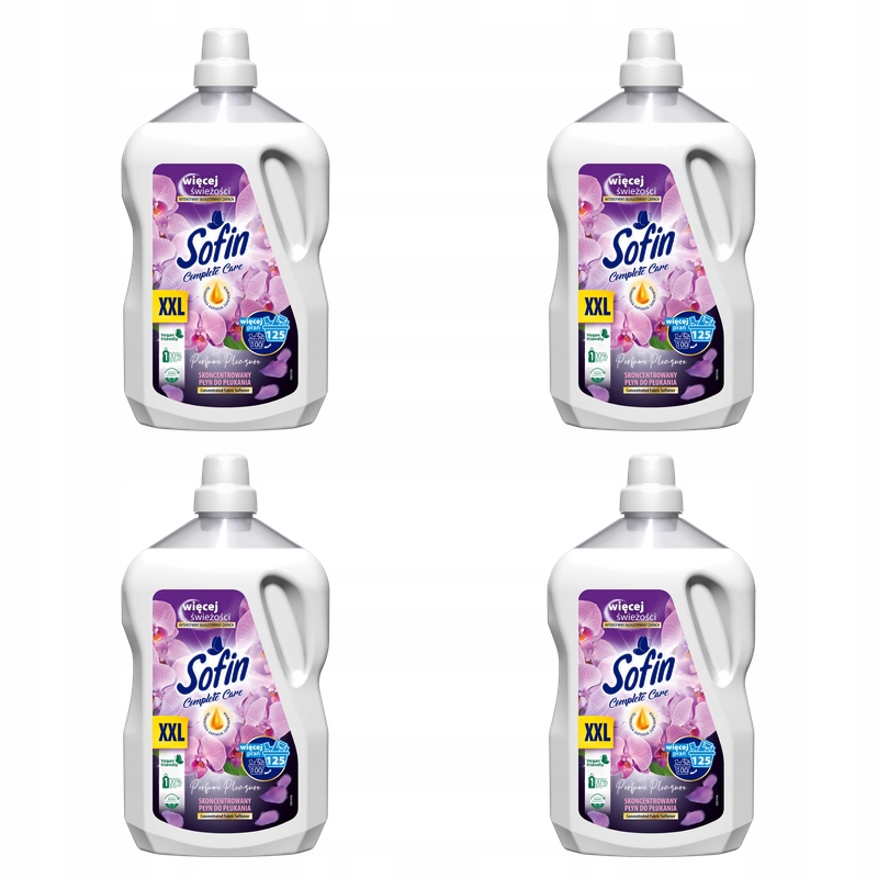 Sofin Complete Care Perfume Pleasure tekutá aviváž 2,5L X4