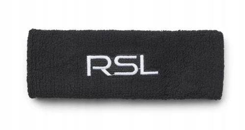 Opaska na głowę Rsl Headband do badmintona czarna