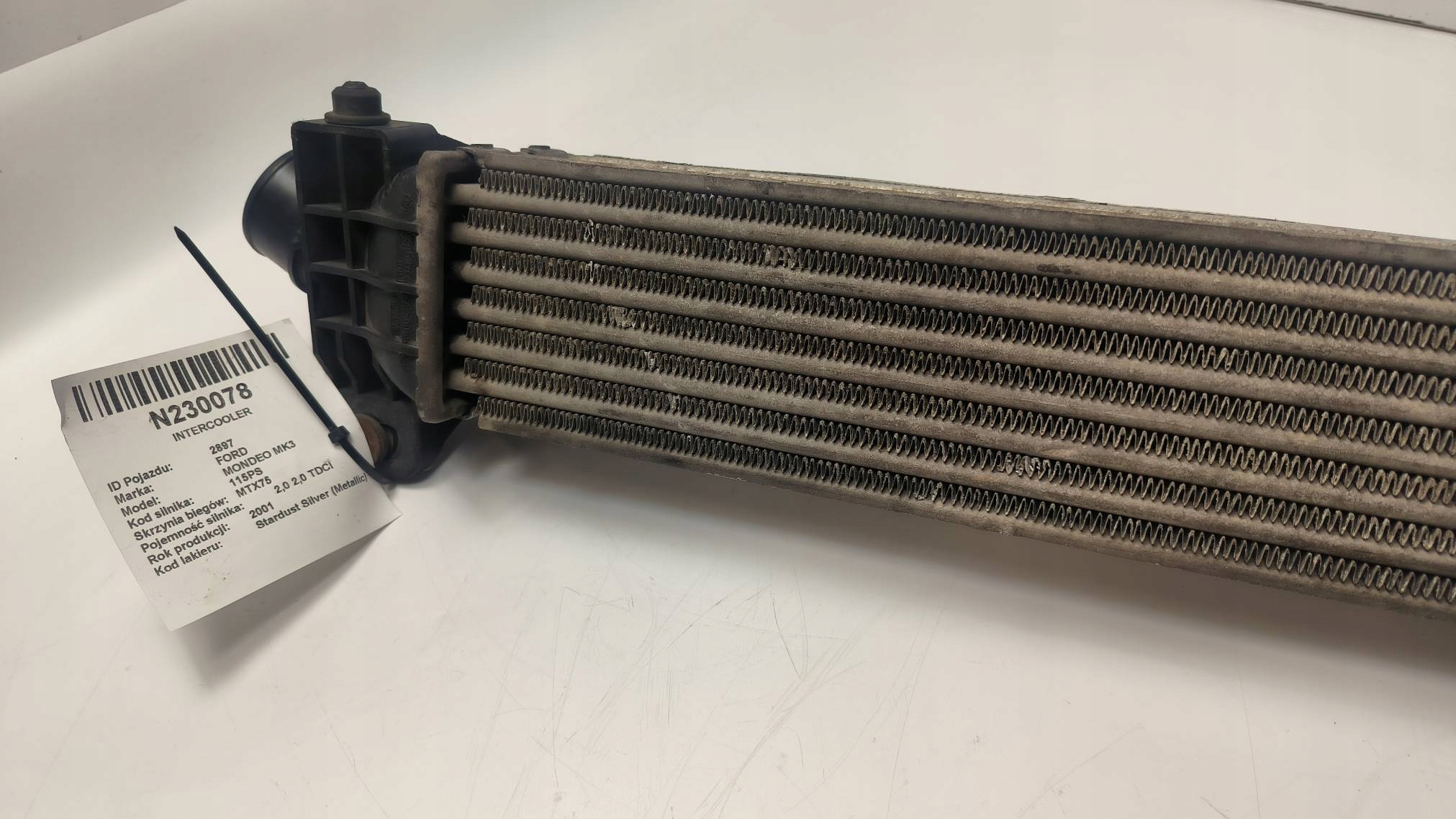 radiator intercooler 1S7Q-9L440-AC 2.0 TDCI FORD MONDEO MK3