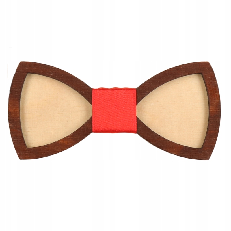GLATA BOW галстук деревянный элегантный для подарка
