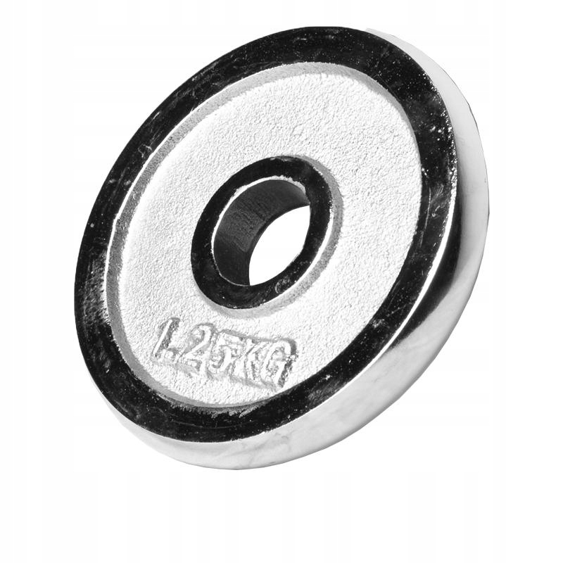Obciążenie chromowane 1,25 kg, 30 mm