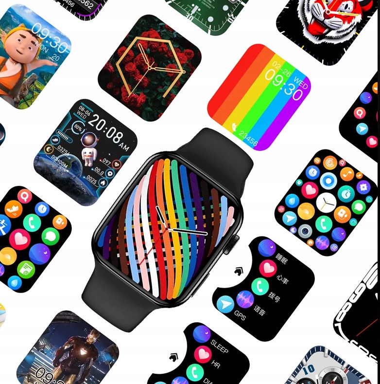 SMARTWATCH ZEGAREK POLSKIE MENU ROZMOWY SPORT SMART WATCH MĘSKI ORAZ DAMSKI Mechanizm inny