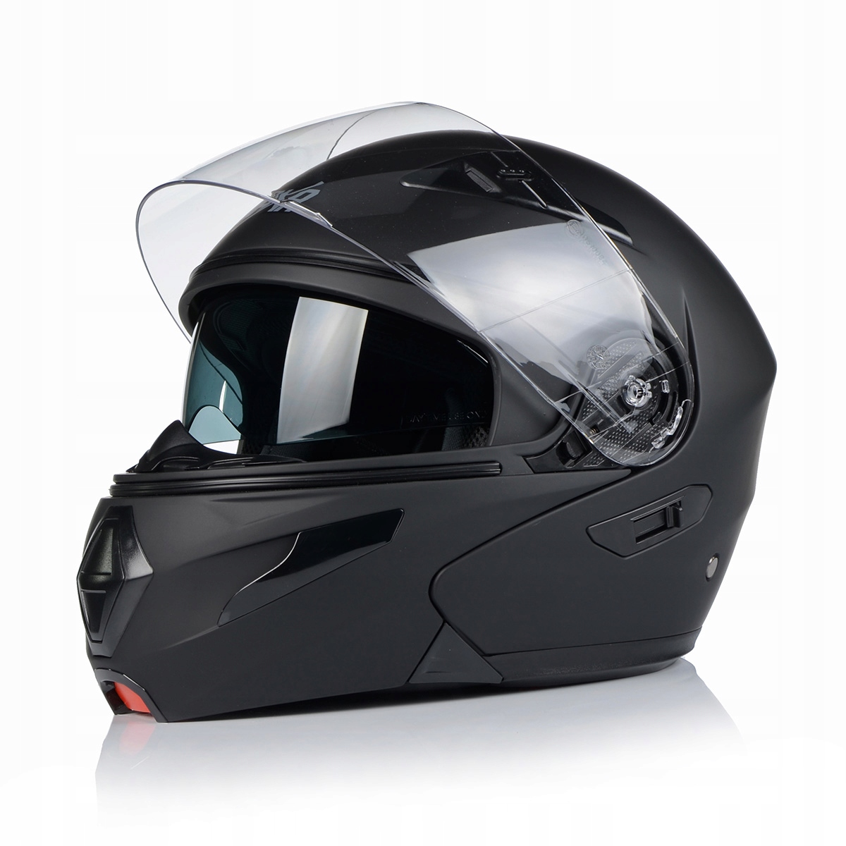 NAXA FO6/B SZCZĘKOWY KASK MOTOCYKLOWY r.M + OKULAR Rozmiar M