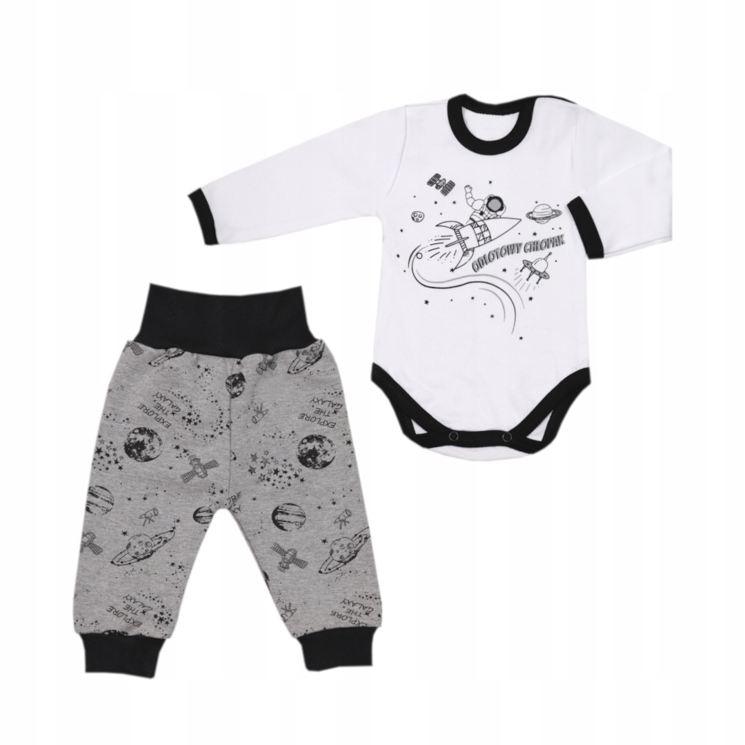 

Komplet body + spodenki 62 polski produkt bawełna