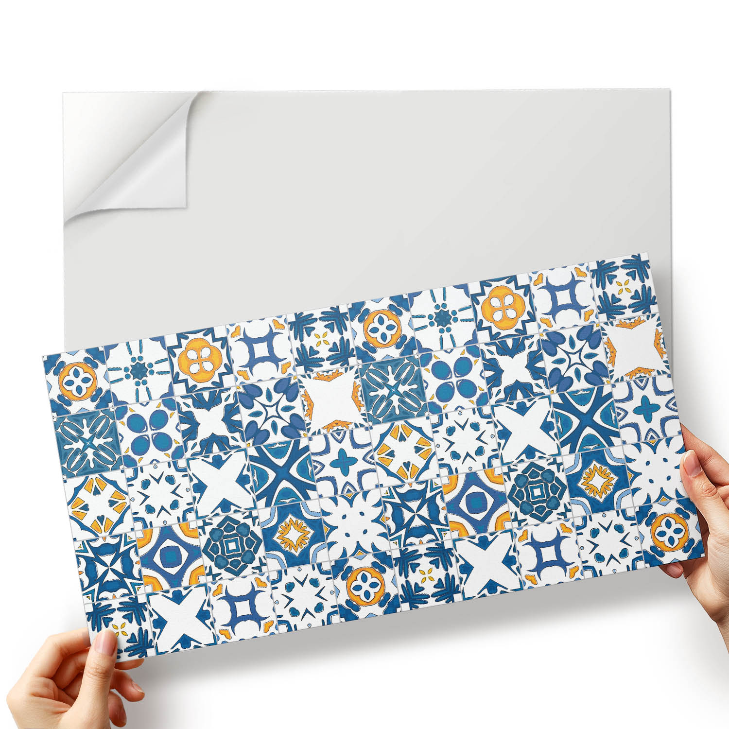 Vinylové dlaždice Samolepící Stylové mozaiky v aranžmá 10x40x20 cm