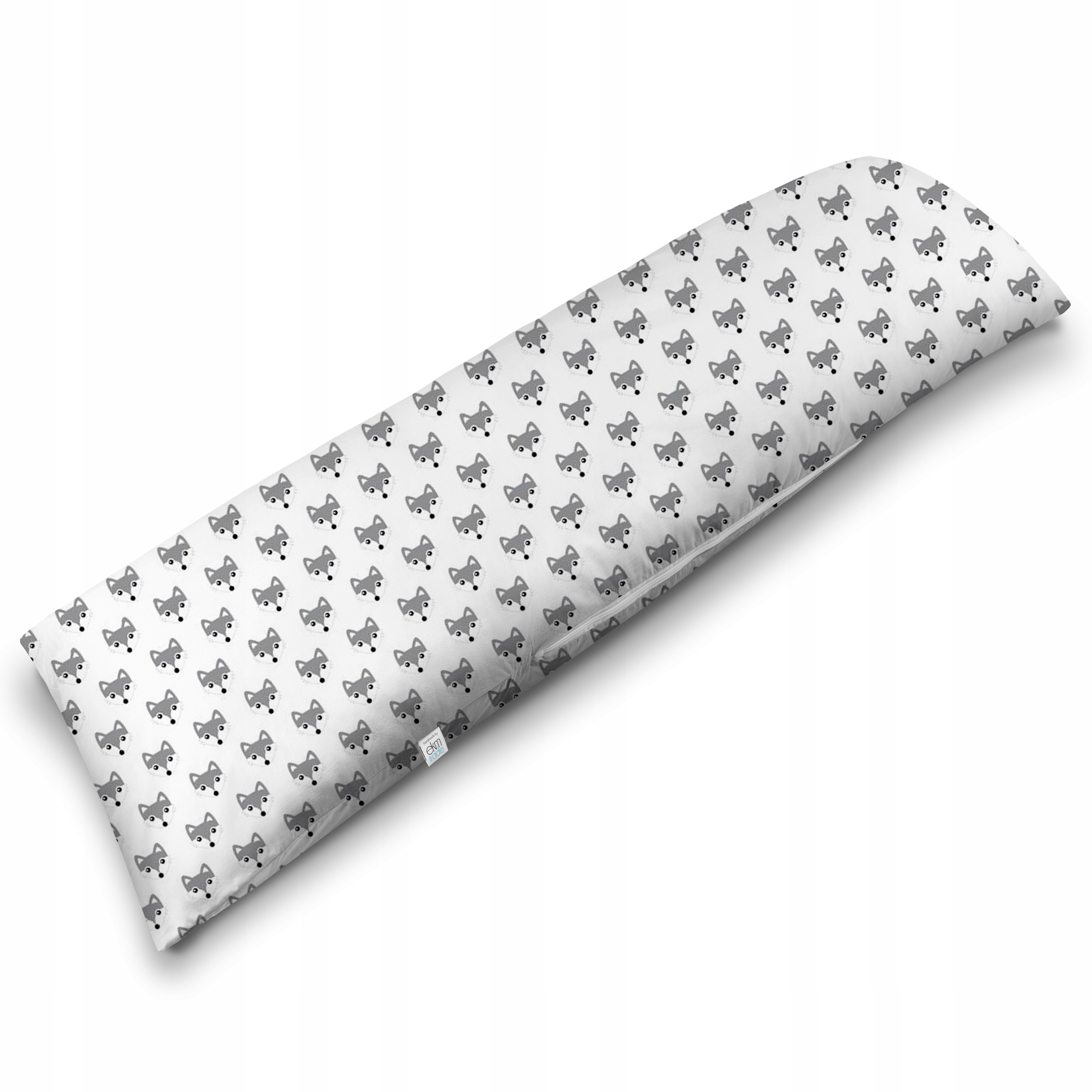 Long polštář s polštářem 40x145 na spaní na boku Břicha, velká Bavlna W24