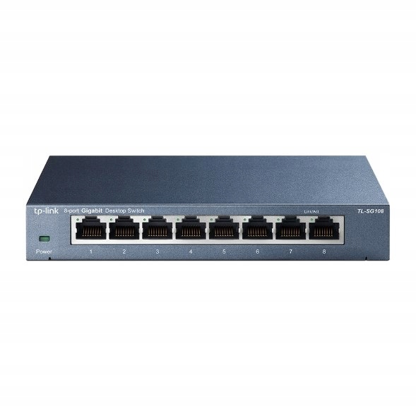 Tp-link Switch TL-SG108 Unmanaged, Desktop, 1 Gbps