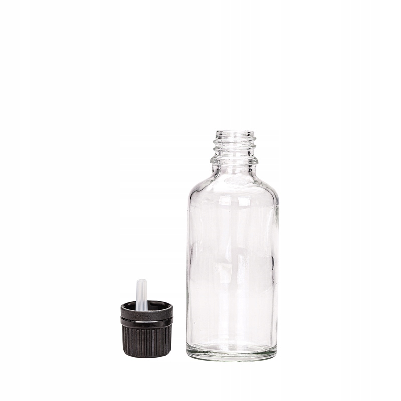 

Butelka szklana bezbarwna 50 ml kroplomierz Cz 5 s