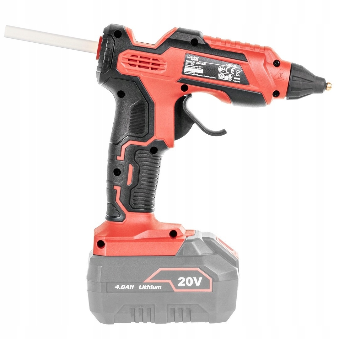 PISTOLET DO KLEJU CEDRUS CG3Li AKUMULATOROWY 20V KLEJ NA GORĄCO Temperatura maksymalna 175°C