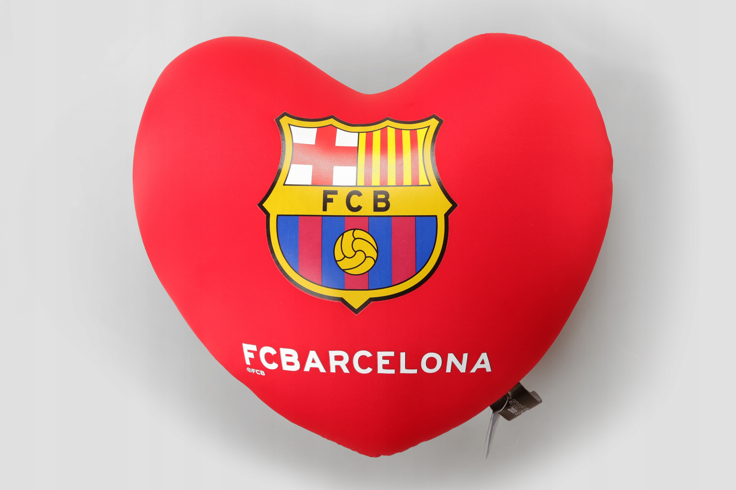 CZERWONA PODUSZKA SERCE FCB FC BARCELONA