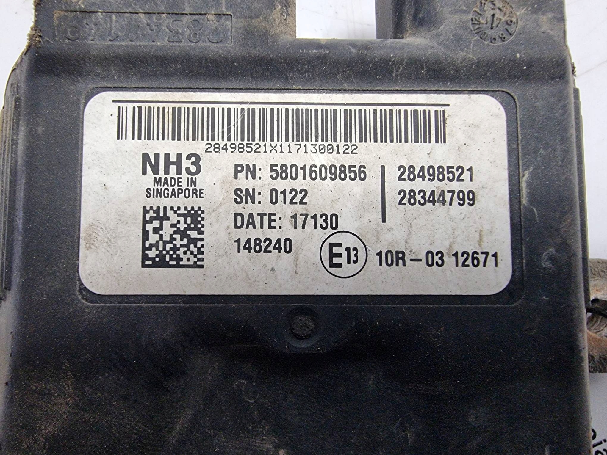 sensor NOX 5801609856 IVECO DAILY 35S18