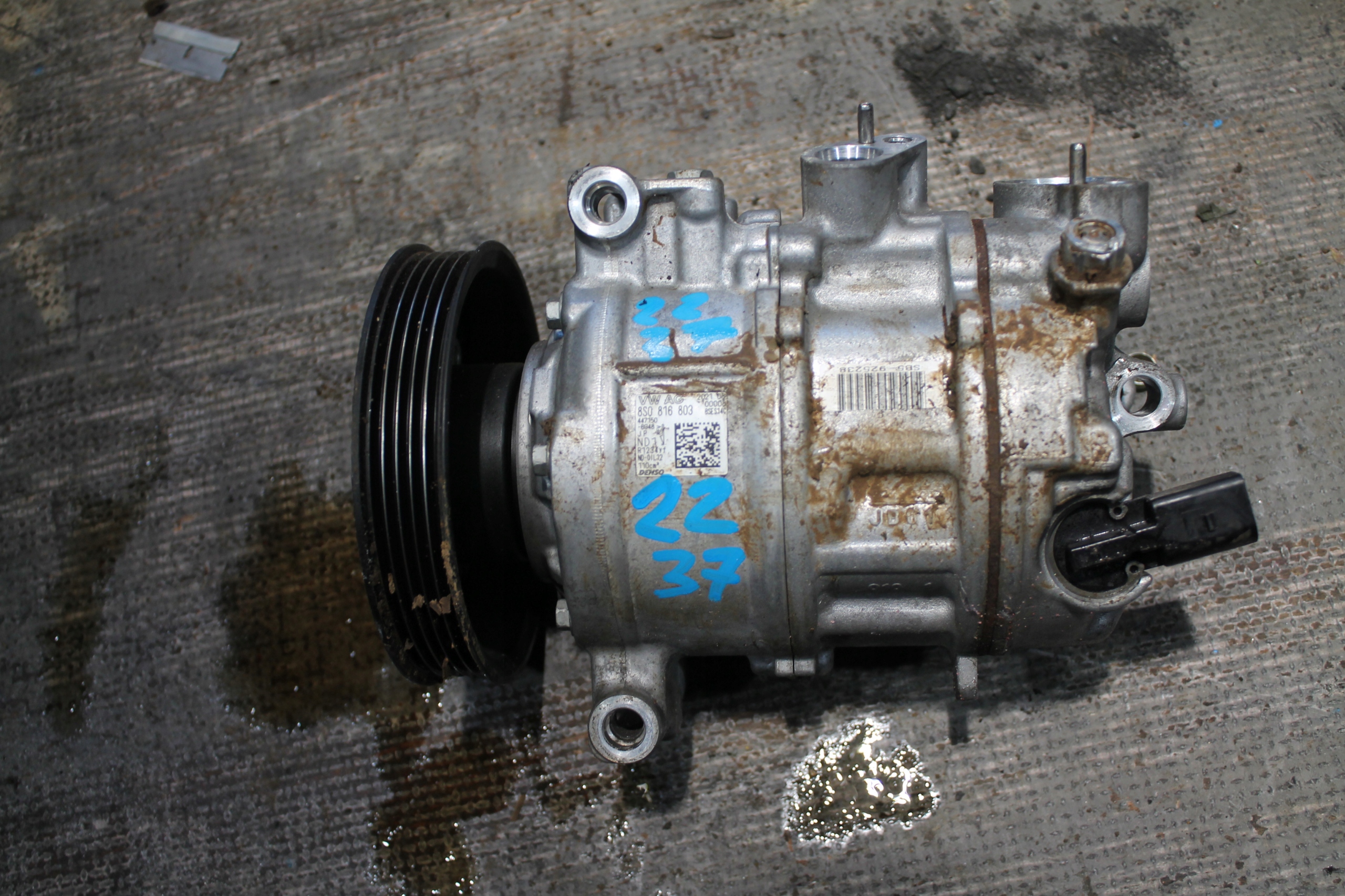 2237. Klimakompressor klimaanlage AUDI RS3 RSQ3 8S0816803A