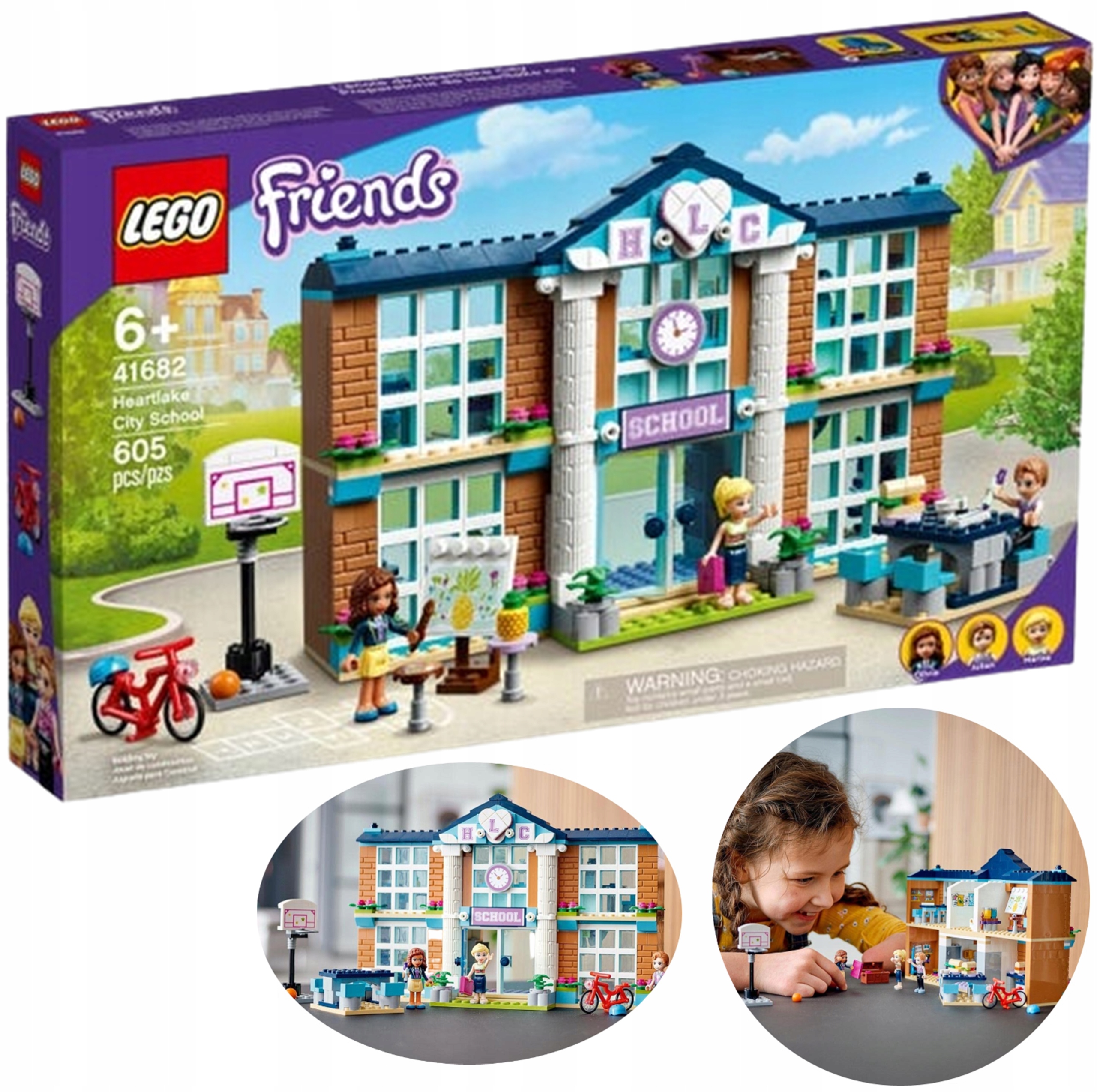 

Lego Friends 41682 Szkoła W Mieście Heartlake