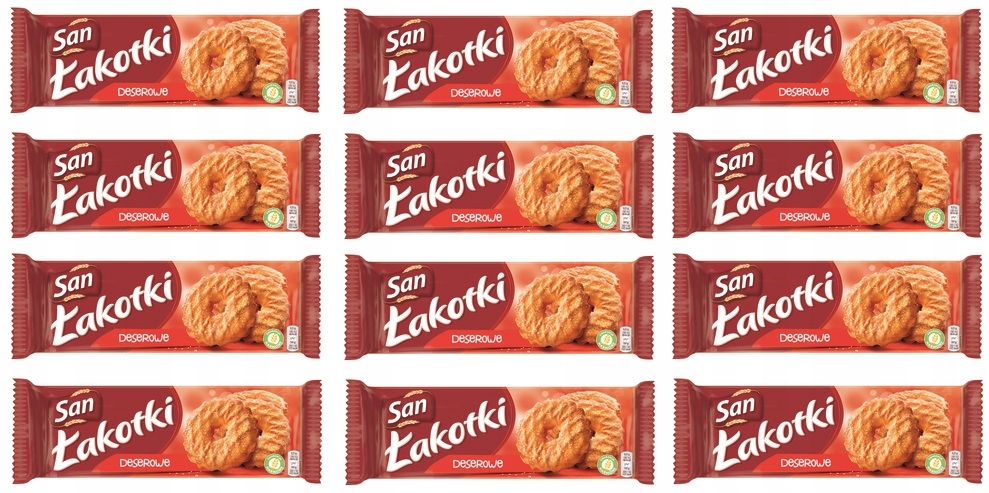 Levně 12 x 168 g San Lahůdkové dezertní sušenky Karton