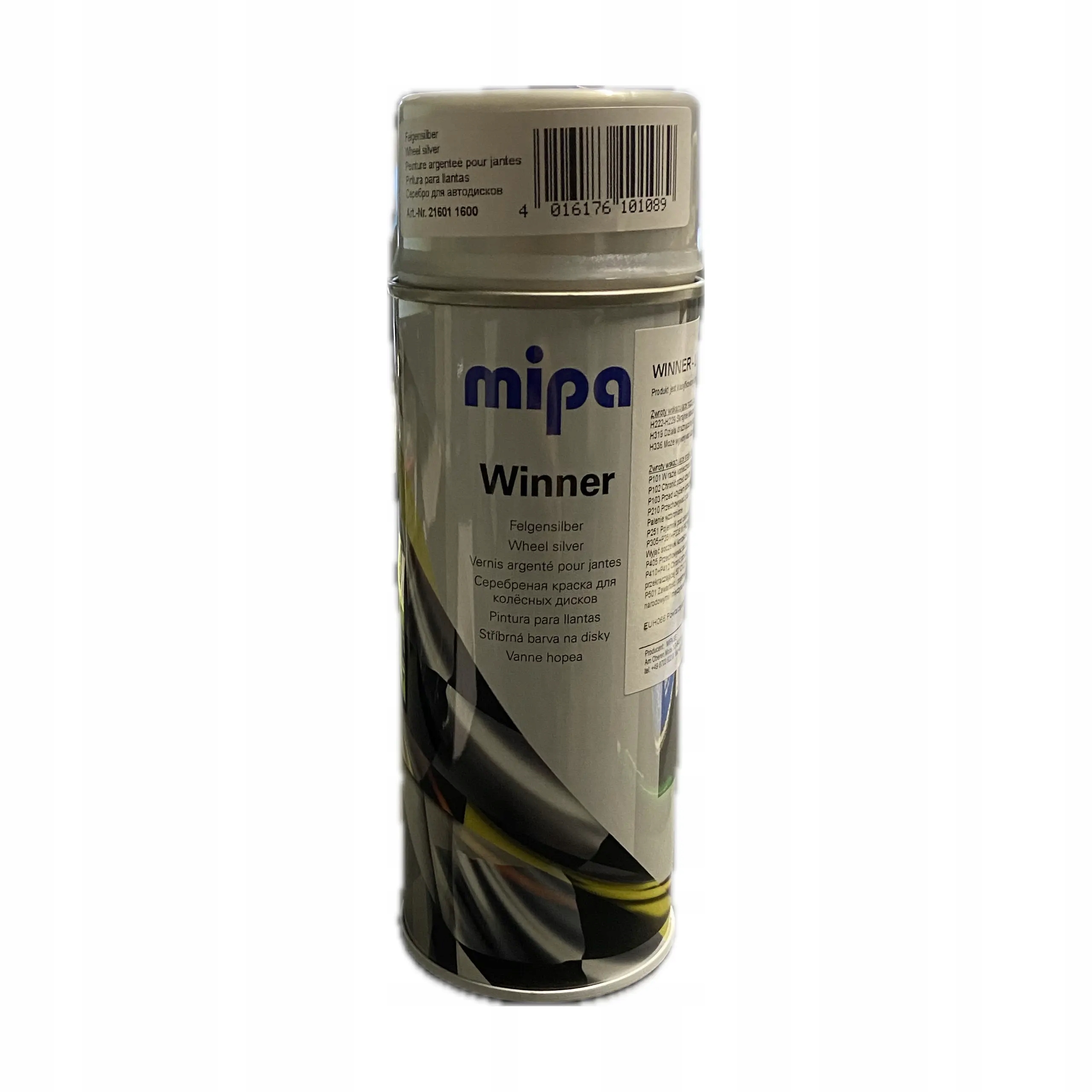 Lakier do felg Winner 400 ml Srebrny spray, szybkoschnący