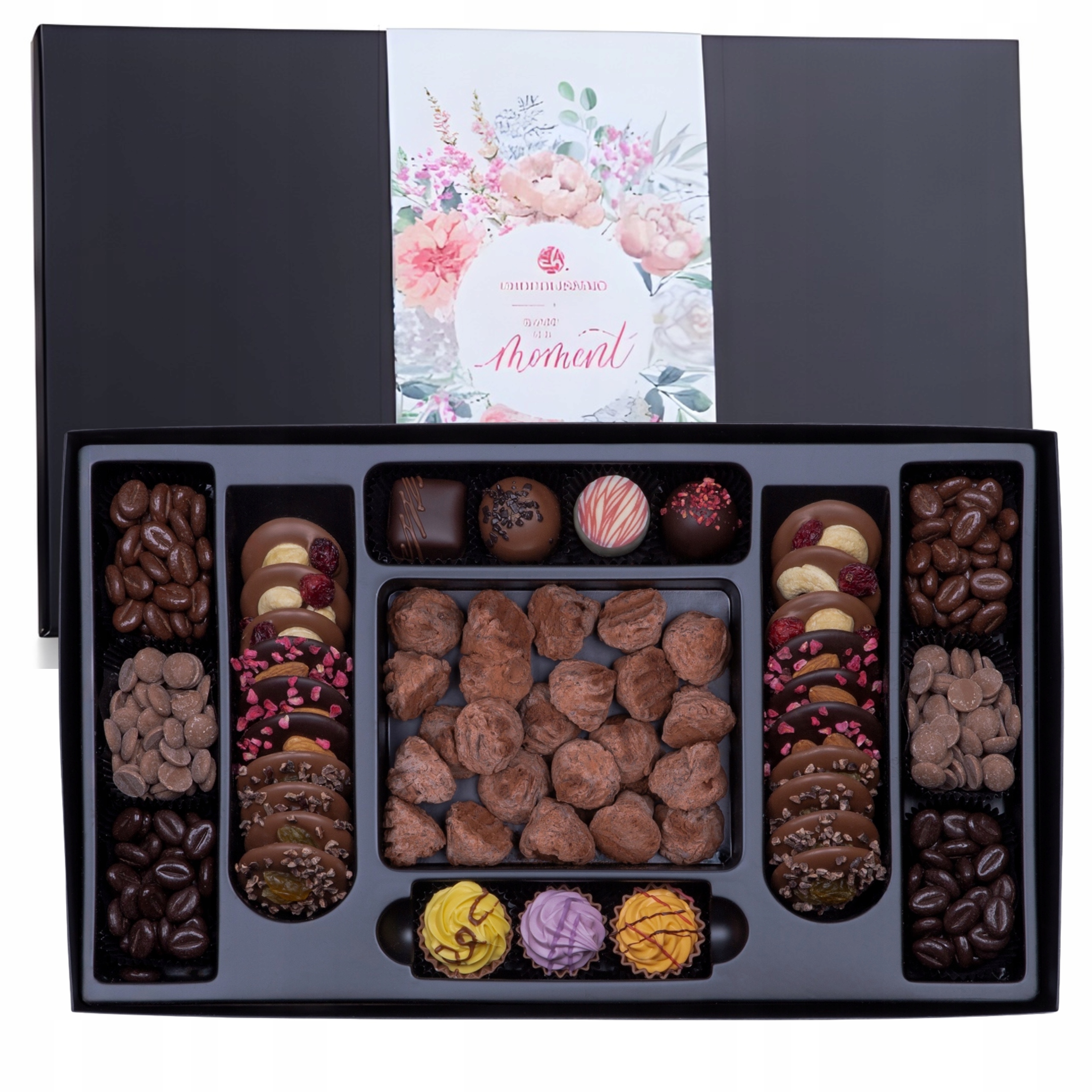 Dárek na Velikonoce Narozeniny Jmeniny bonboniéra sada prémiových pralinek