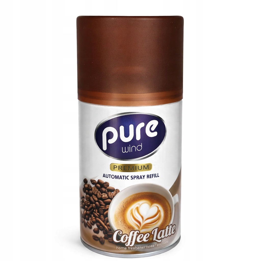 Pure wind spray (aerozol) 260 ml Coffe Latte Kofeinowy kawowy kawa