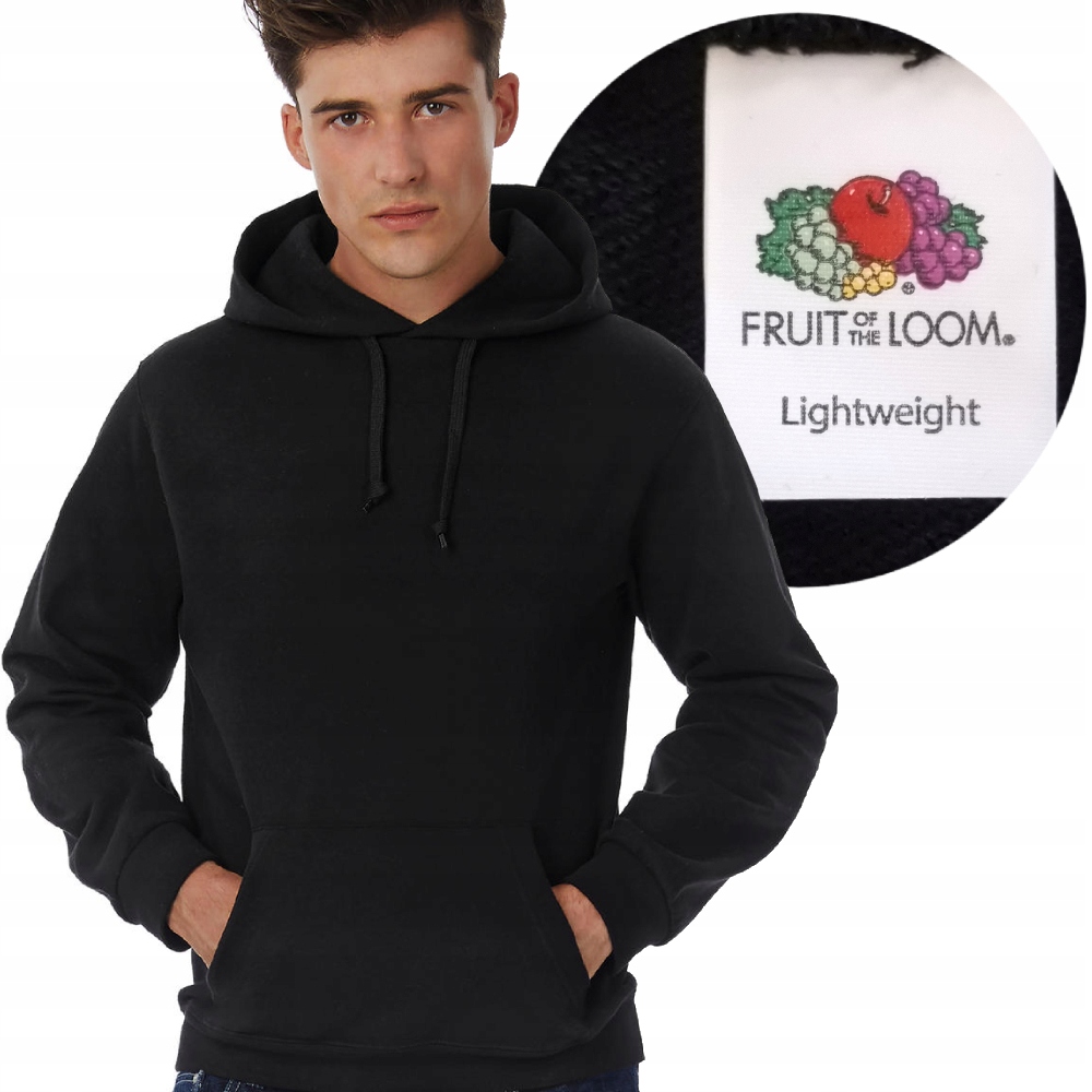 

Bluza Z Kapturem Fruit Of The Loom light M