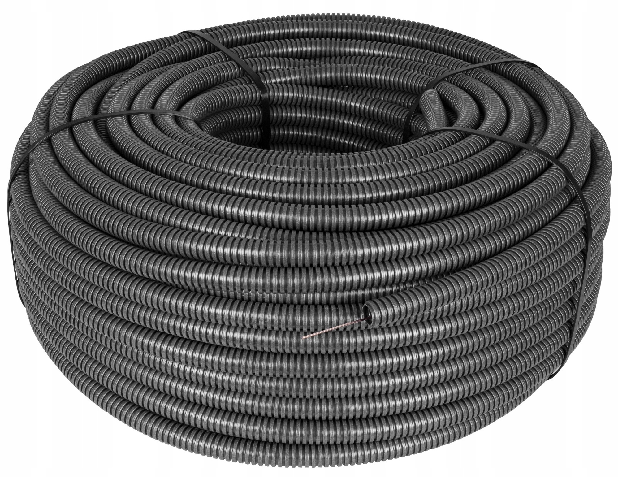 Rura karbowana PESZEL RKGSP 20/14 Z PILOTEM 750N 50m CZARNA