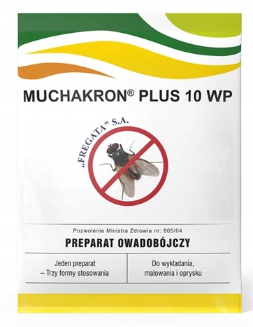 

Muchakron 10WP Preparat Oprysk Środek Na Muchy