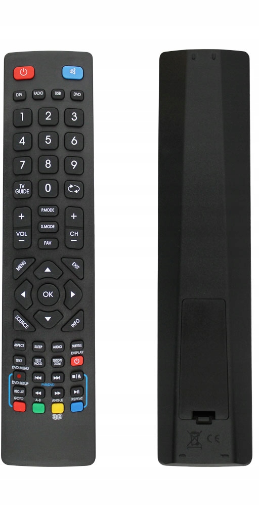 Pilot TV SHARP AQUOS PODCZERWIEŃ ZAMIENNIK Kolor czarny