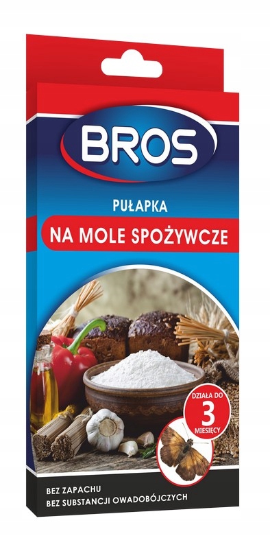 

Pułapka Feromonowa Na Mole Spożywcze Bros 1szt